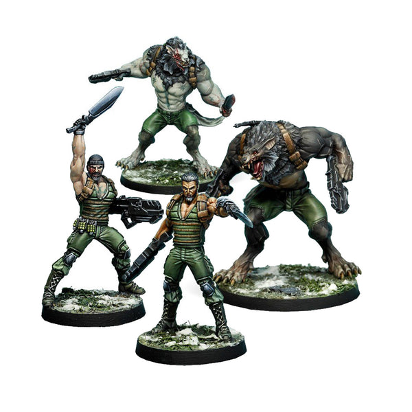 Infinity Ariadna Miniatures Dog Warriors