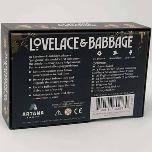 Lovelace and Babbage Board Game