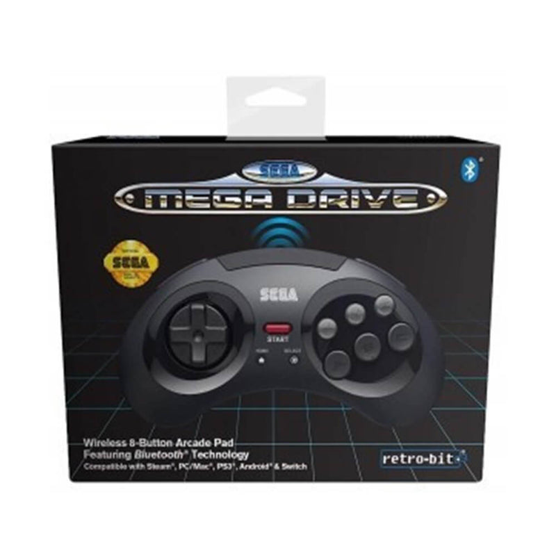 Retro Bit SEGA Mega Drive BlueTooth Arcade-Pad