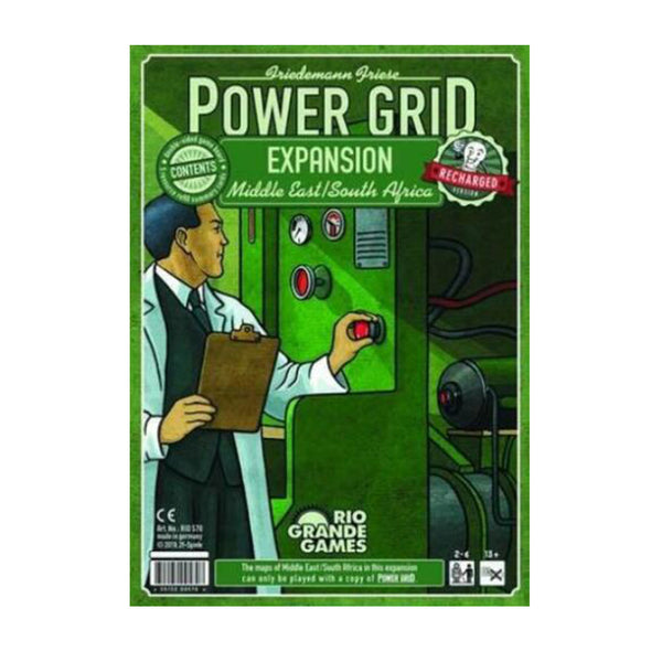 Power Grid Middle East/South Africa Expansion Game