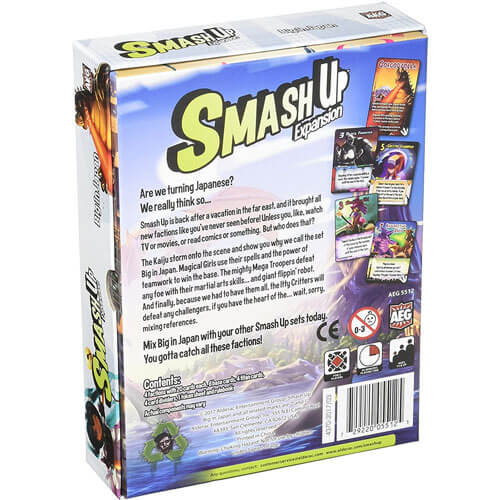 Smash Up Big in Japan Expansion Game