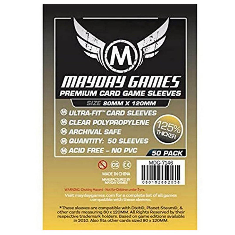 Mayday Premium Magnum Gold Sleeve (80mm X 120mm)