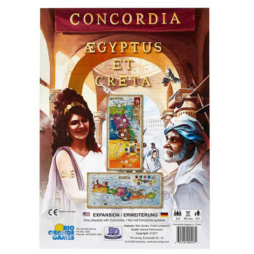 Concordia Aegyptus/Creta Expansion Game