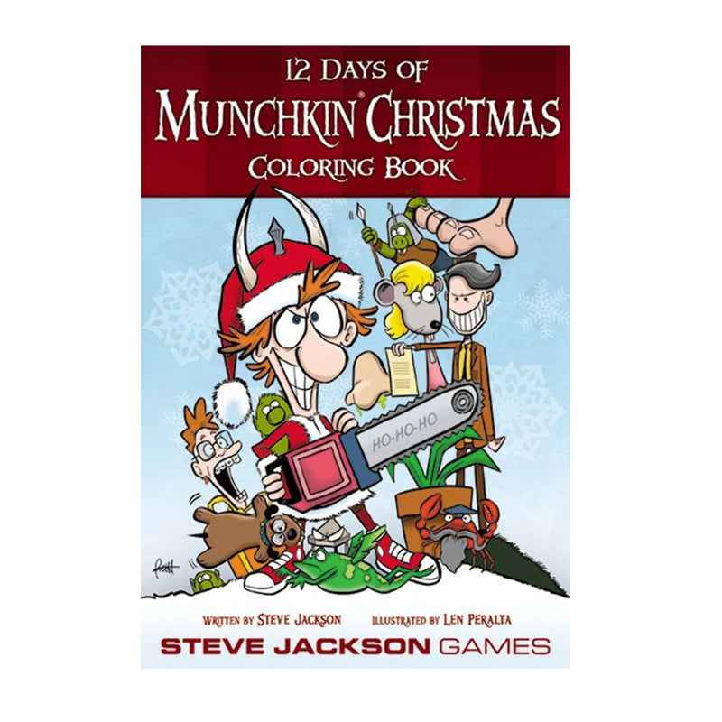 12 Days of Munchkin Christmas Colouring Book