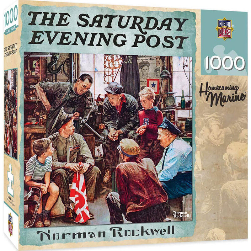 Das 1000-Teile-Puzzle der Saturday Evening Post