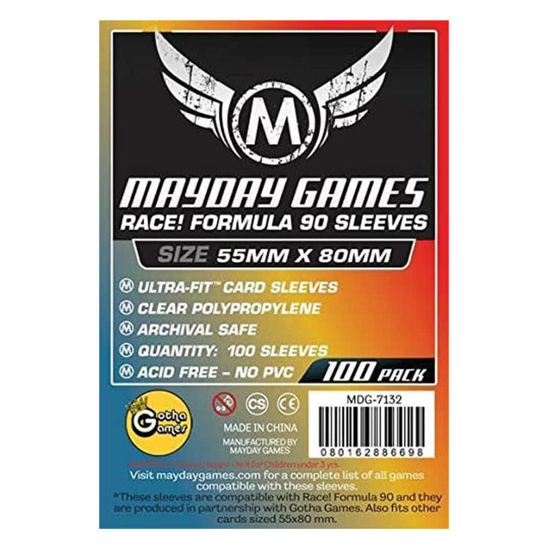 Mayday: 100 Race! Formula 90 Card Sleeves