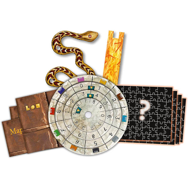 Exit the Game Lost Temple Jigsaw Puzzle and Game