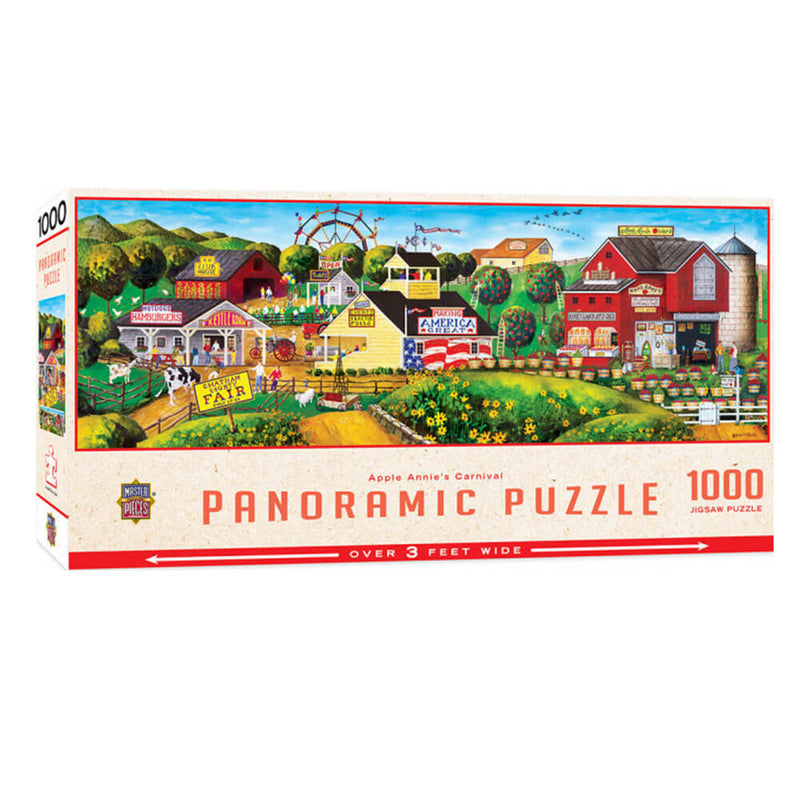 Künstler-Panorama-Puzzle mit 1000 Teilen