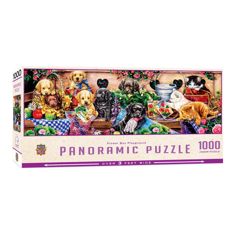 Künstler-Panorama-Puzzle mit 1000 Teilen