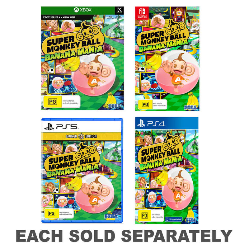 Super Monkey Ball Banana Mania Launch Edition Game