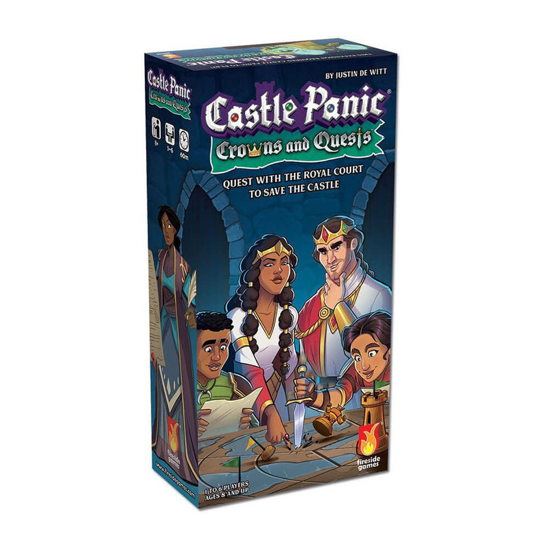 Castle Panic Crowns and Quests Expansion Board Game