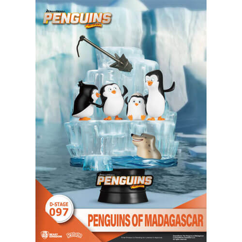 Beast Kingdom D-Stage Penguins of Madagascar Figure