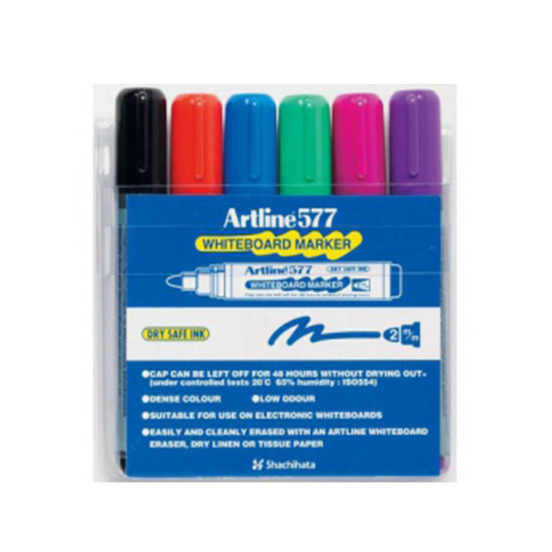 Artline Whiteboard-Marker 3 mm Rund sortiert