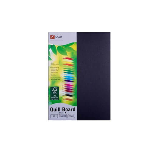 Quill Cardboard A4 (100pk)