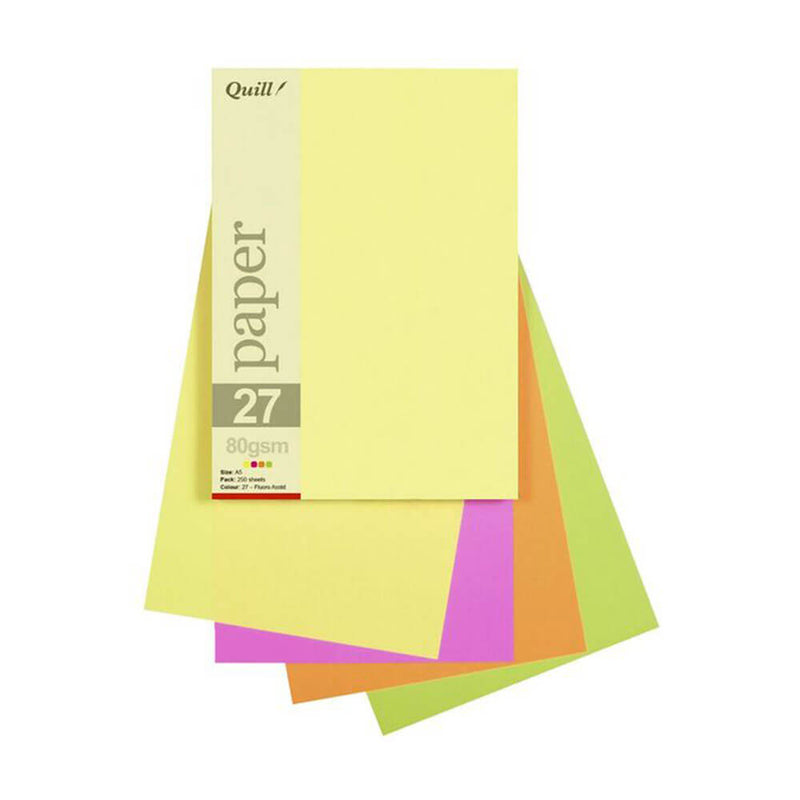 Federpapier 80 g/m², A5, sortiert (25 Stück)