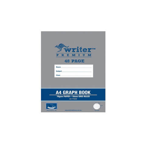 Writer Premium Graph Book (A4)