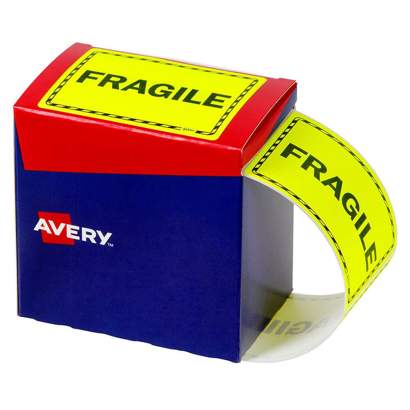 Avery Fragile Etiketten 750 Stück (75 x 99,6 mm)