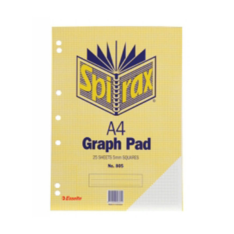  Spirax A4 25-Blatt-Grafikblock (10er-Pack)