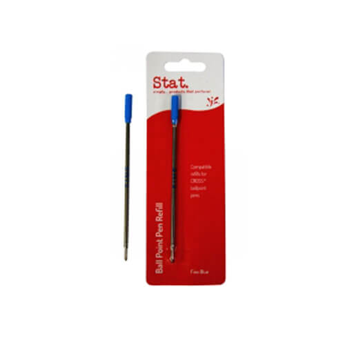 Stat Cross Ballpoint Pen Refill Fine (Pack of 10)