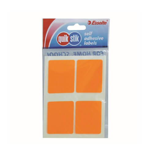 Quik Stik F/P Flouro Coloured Label (35x45)