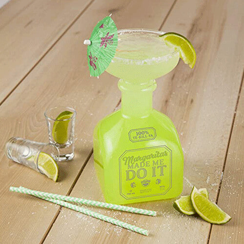 BigMouth Margarita Bottle Wine Glass